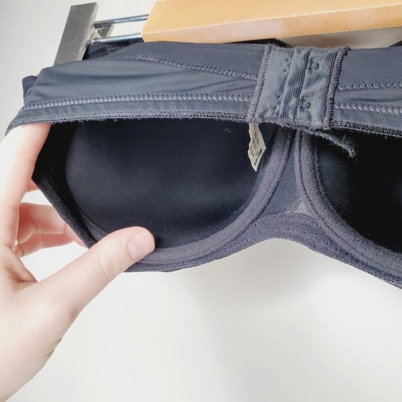 Prima Donna Strapless Bra Premium Black 34D - Picture 5 of 7